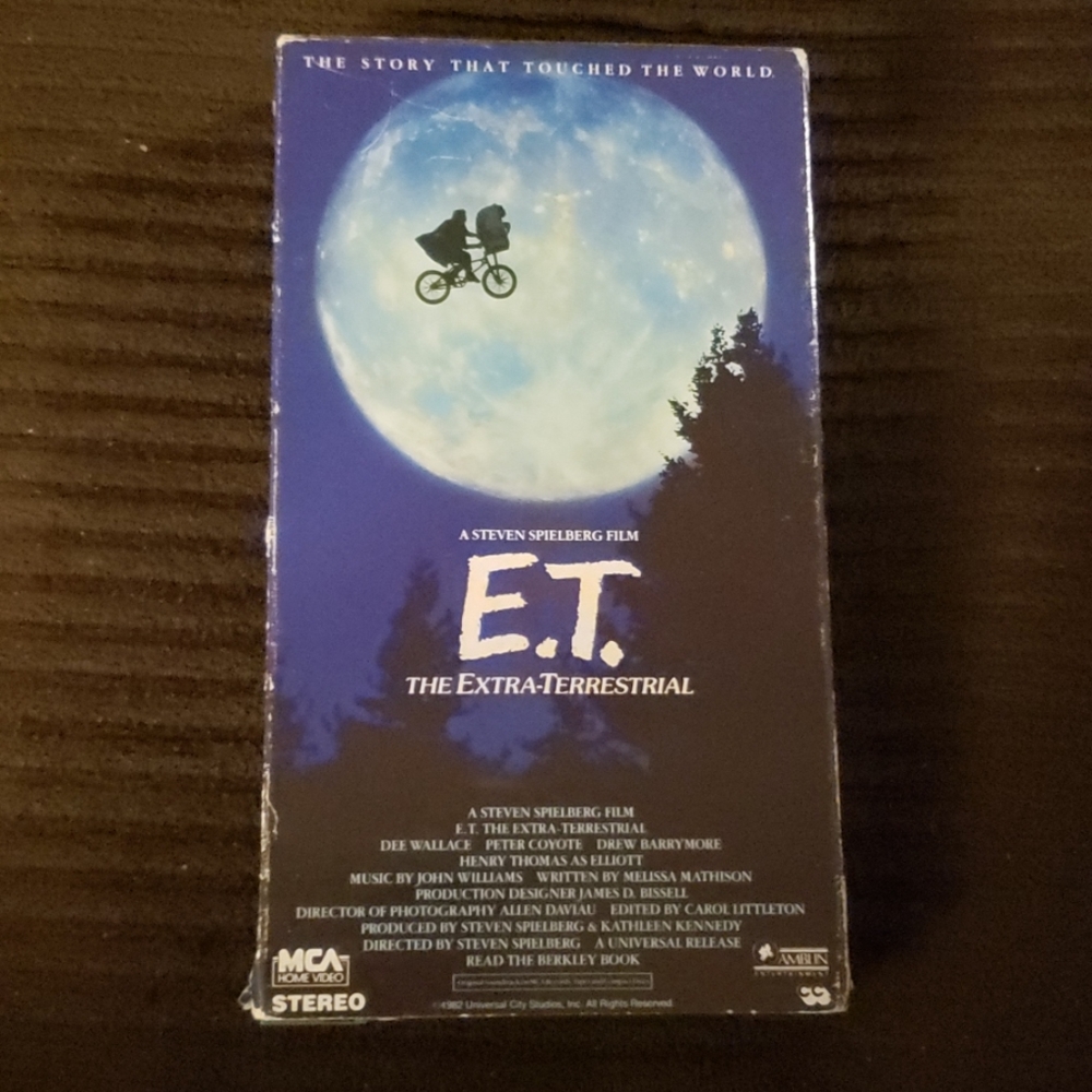 E.T. The Extra-Terrestrial VHS